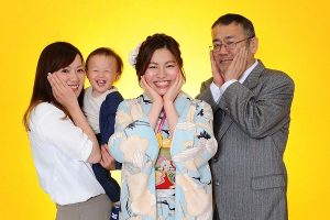前撮り　振袖　TAKAZEN心斎橋店