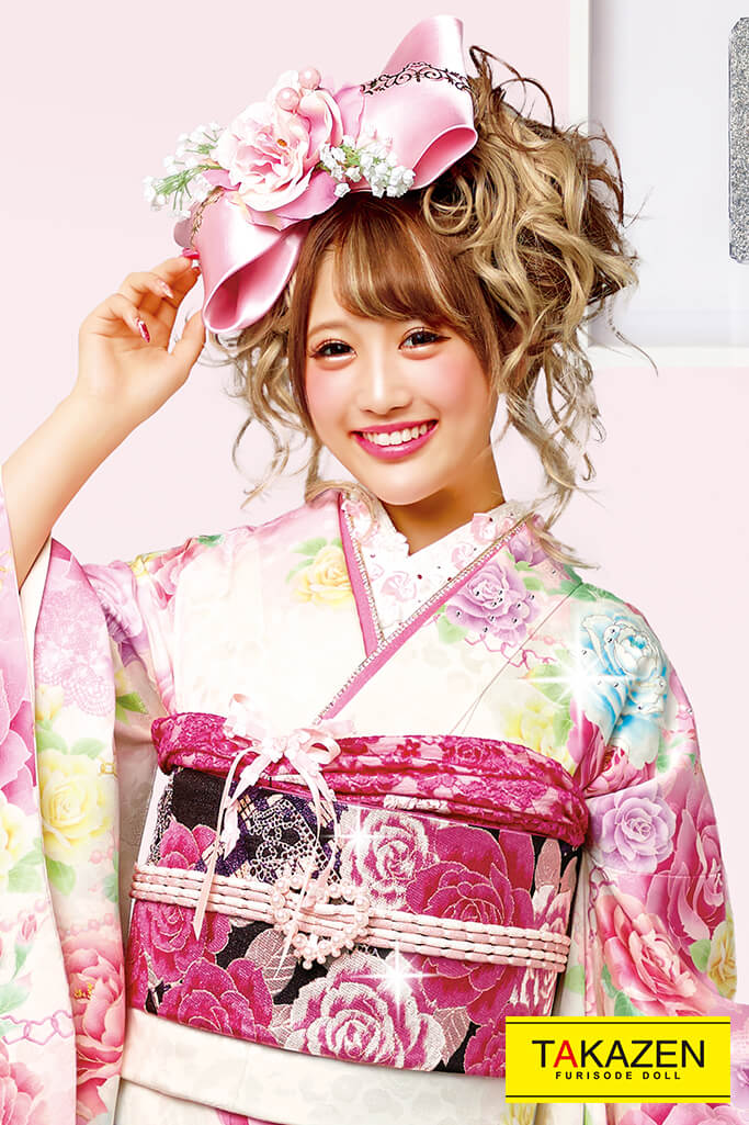 目立つキュート系振袖 ゆるふわ可愛いバラ 白 ピンク Sweet Lovely 成人式はかわいくキュートな振袖 振袖 袴レンタルなら Takazen 大阪 心斎橋 堺 兵庫 神戸 奈良の店舗へ 目立つキュート系振袖 ゆるふわ可愛いバラ 白 ピンク Sweet Lovely 成人式はかわいくキュートな振袖 振袖 袴レンタルなら Takazen 大阪 心斎橋 堺 兵庫 神戸 奈良の店舗へ
