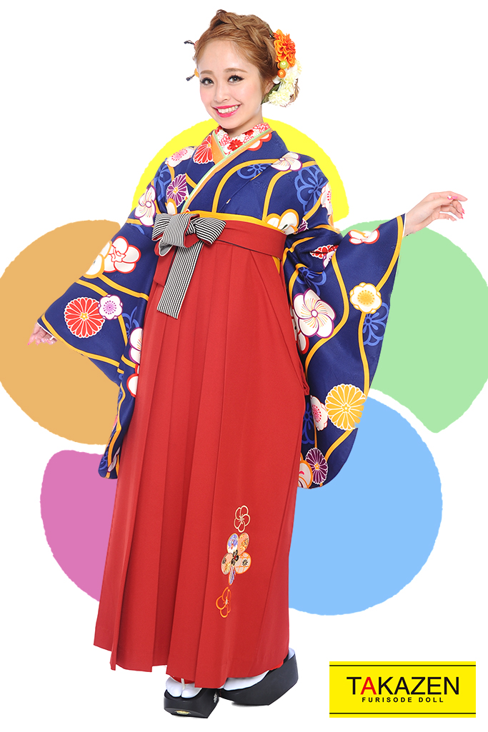 袴 髪型 大人っぽい