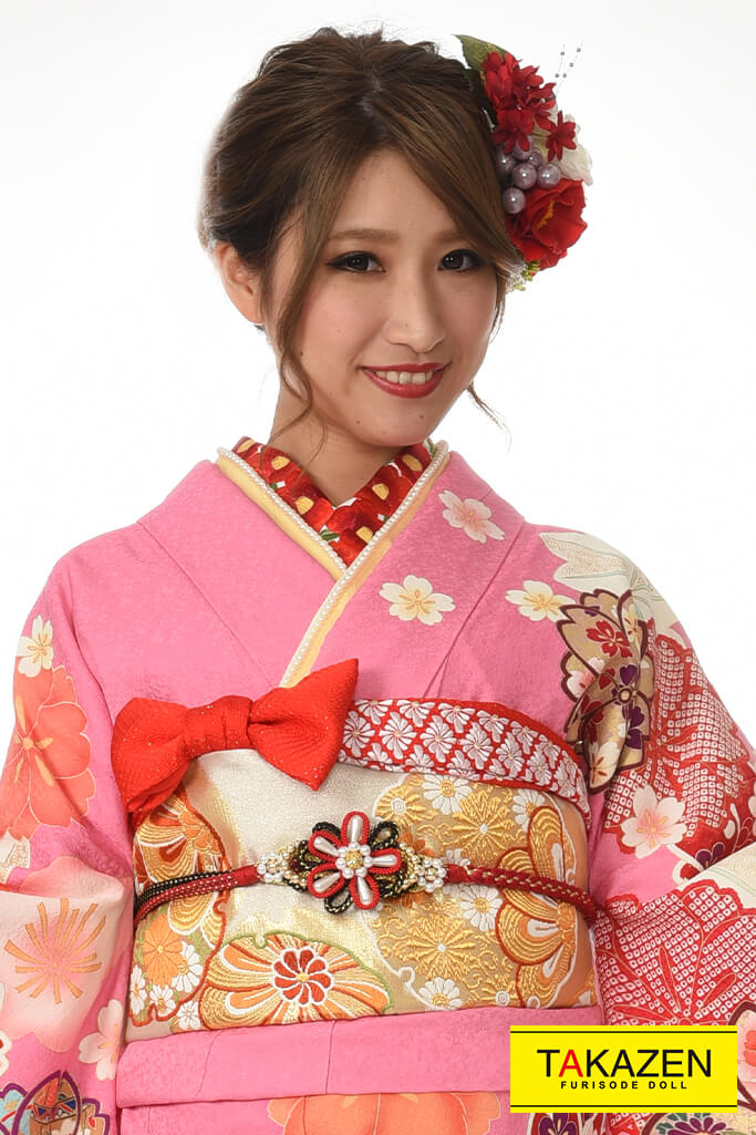 成人式人気振袖 レンタルフルセット 通販可 かわいいおしとやか古典 激安プライス ピンク Y4022 安カワ 激安 格安振袖 振袖 袴レンタルなら Takazen 大阪 心斎橋 堺 兵庫 神戸 奈良の店舗へ