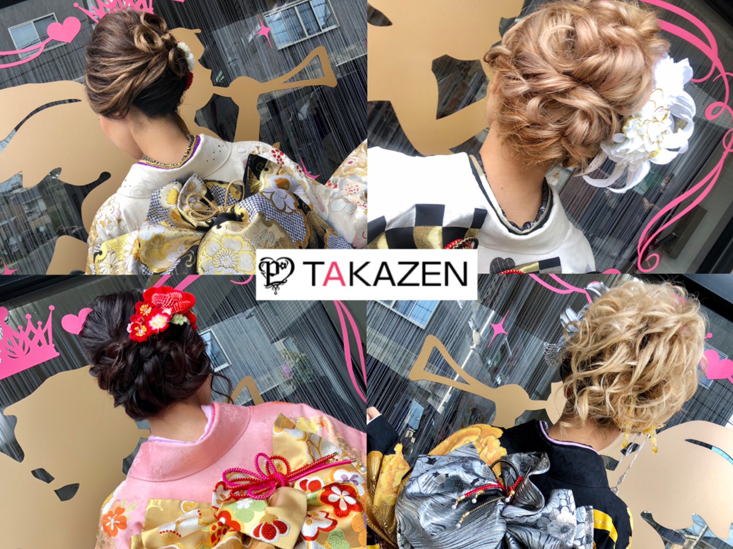 前撮り撮影会のヘアアレンジ♡