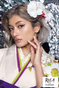 ローラ　振袖
