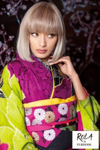 ローラ　振袖