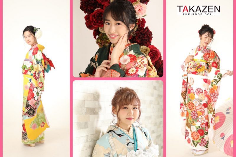 ♡20日　神戸三宮で成人式　かわいい振袖前撮り撮影会【TAKAZEN神戸店】♡
