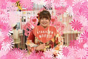 前撮り　振袖　TAKAZEN心斎橋店