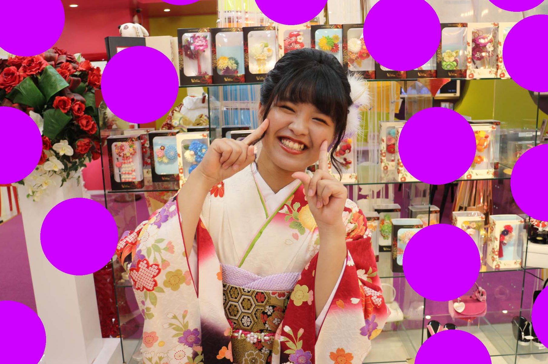 ♡19日　TAKAZEN神戸店★成人式前撮り姫ちゃん♡