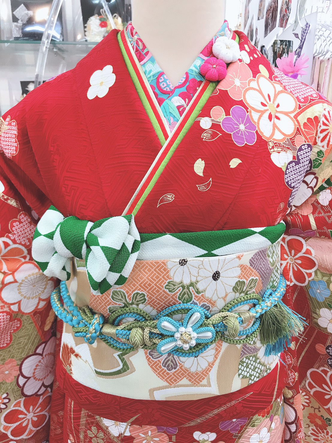 成人式奈良振袖選び♡着物や帯を引き立てる小物♡素敵な物はTAKAZEN奈良店