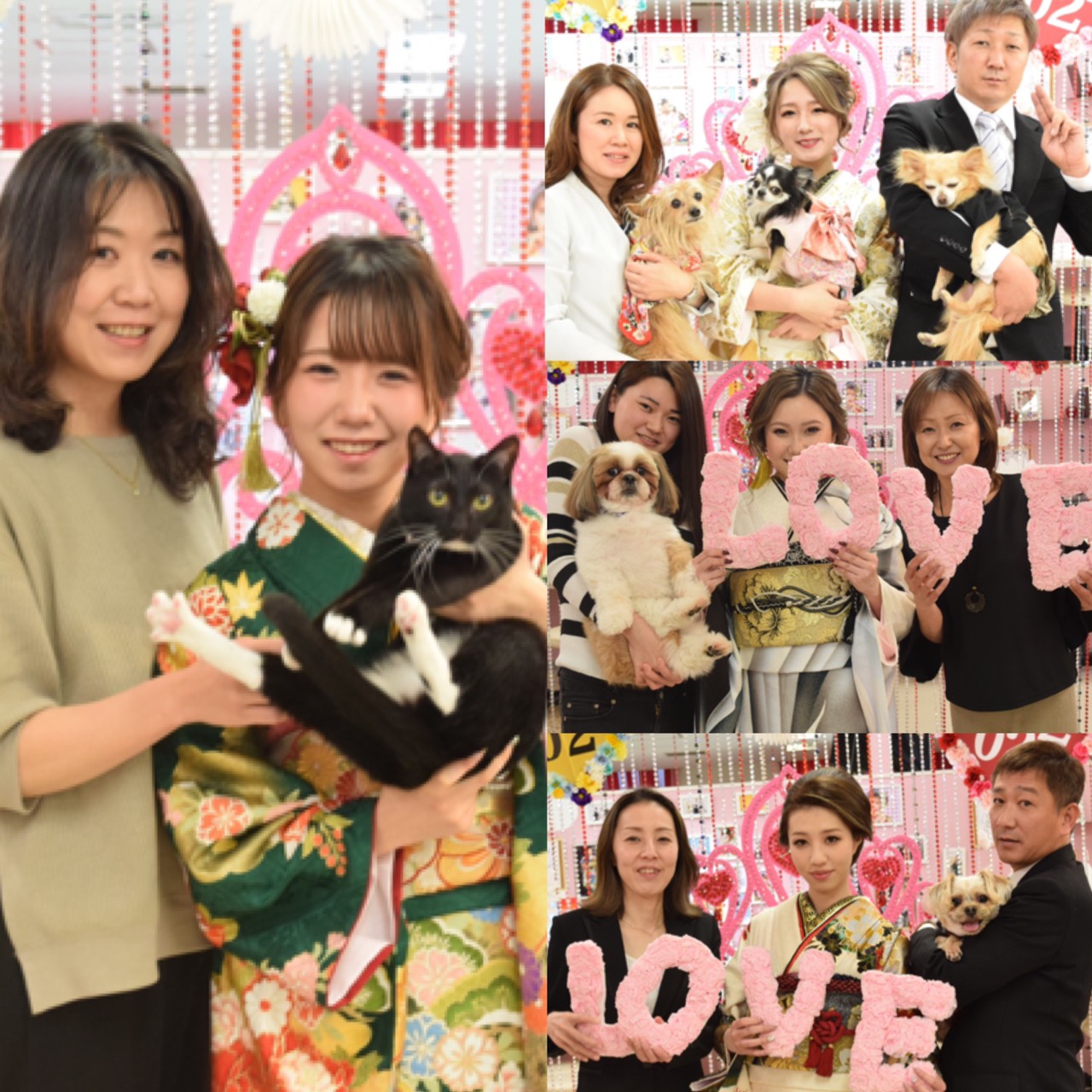 ♡大阪心斎橋でペットOKな成人式前撮り撮影会♡【TAKAZEN心斎橋店】♡