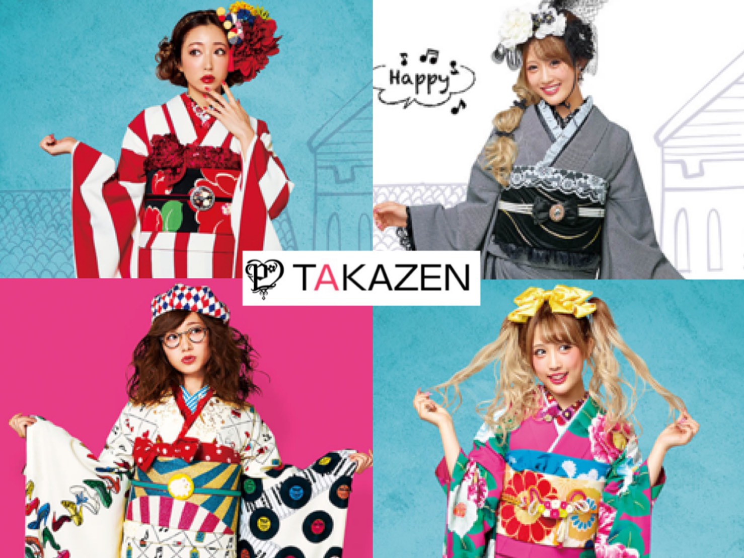 奈良で成人式♡個性的でお洒落な振袖着るなら【TAKAZEN奈良店】♡