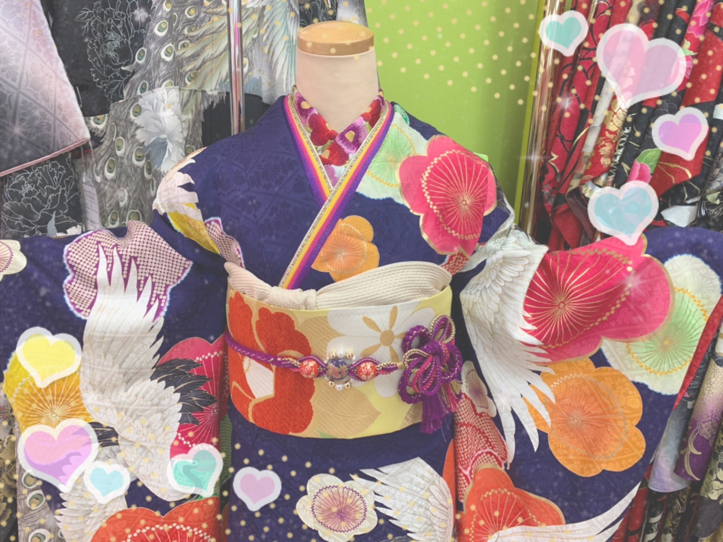 ♡5日　店頭のディスプレイ変更しました♡