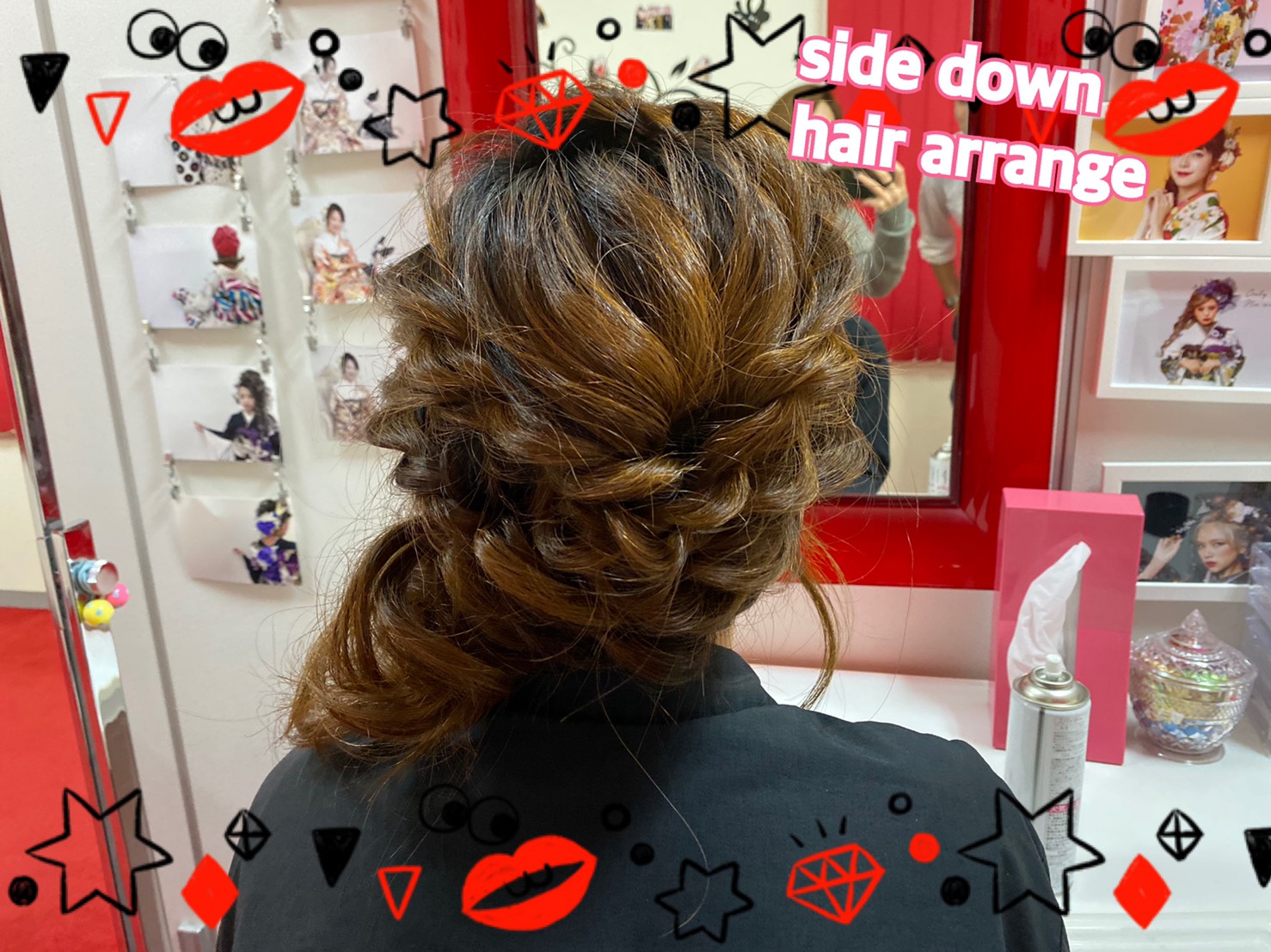 ♡サイドダウンスタイルのヘアアレンジ♡