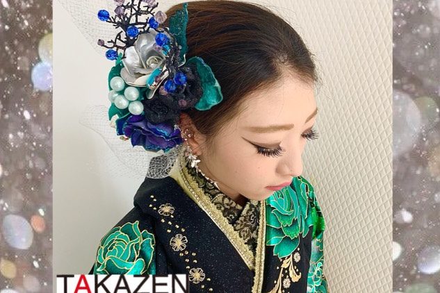 ♡７日　かっこいい系のお振袖に合うヘアスタイル♡