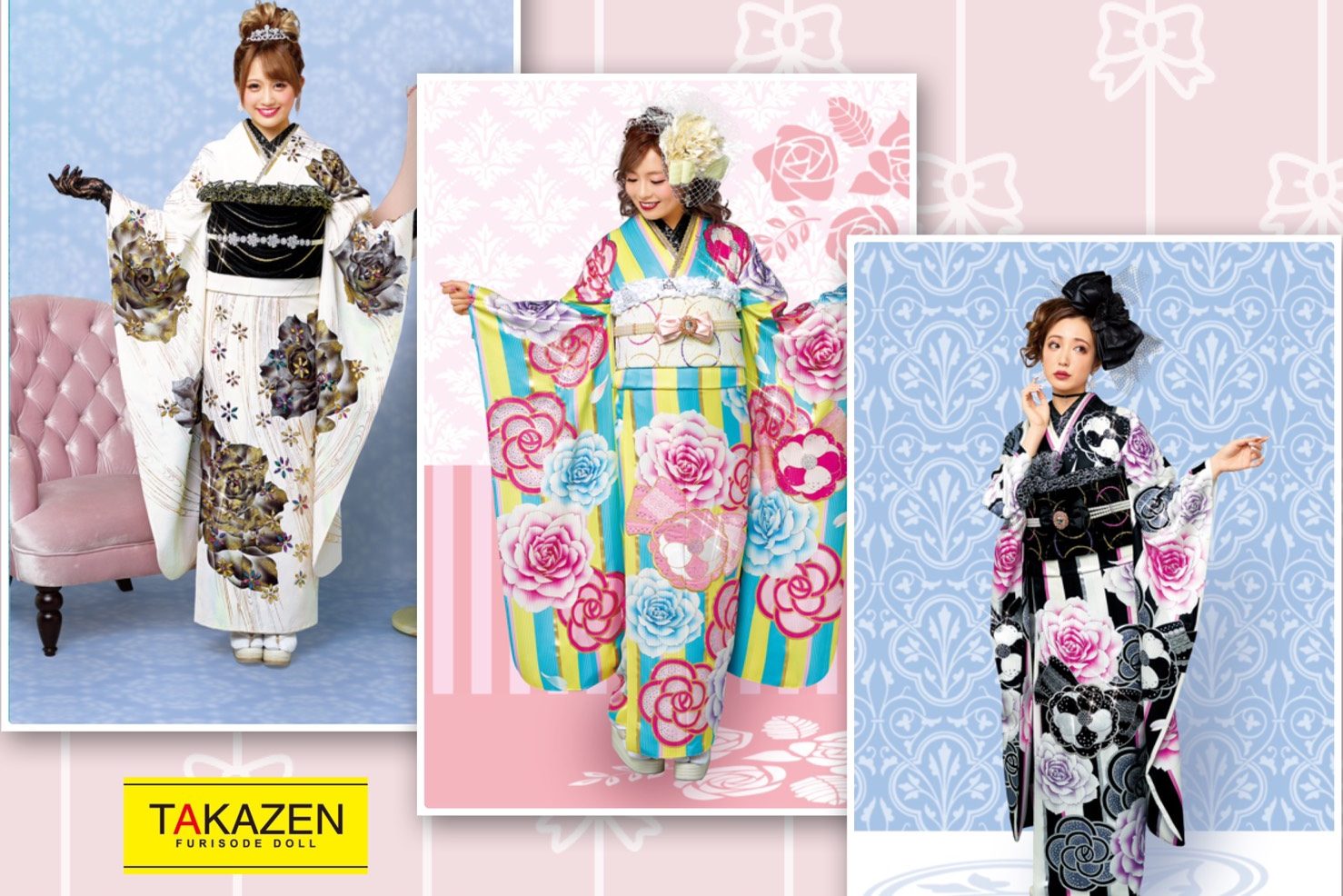 ♥TAKAZENオリジナルのお振袖を着て成人式を楽しもう♥