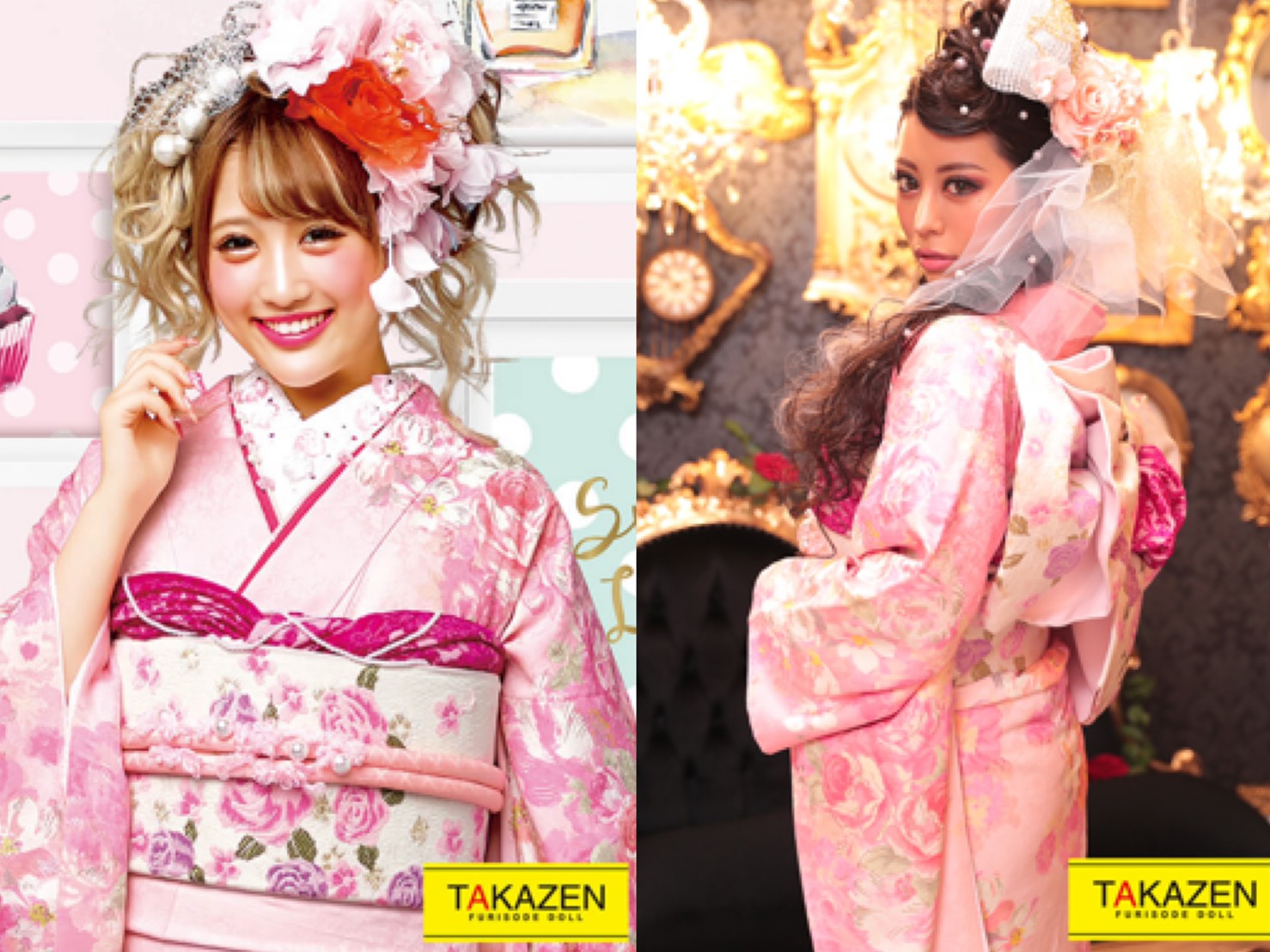 奈良で成人式♡かわいいお振袖を着るなら【TAKAZEN奈良店】♡