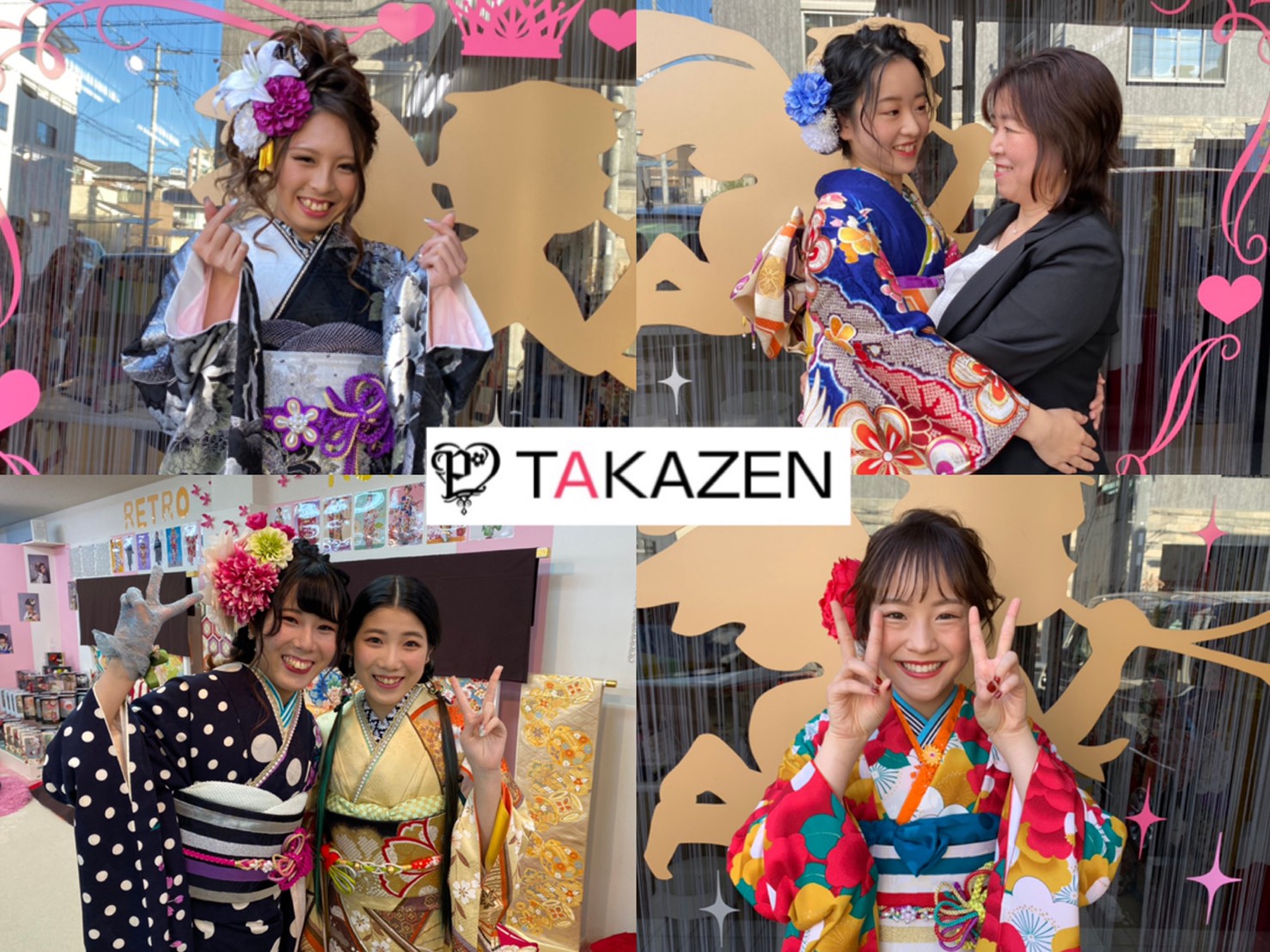 奈良で成人式♡前撮り撮影会するなら【TAKAZEN奈良店】♡