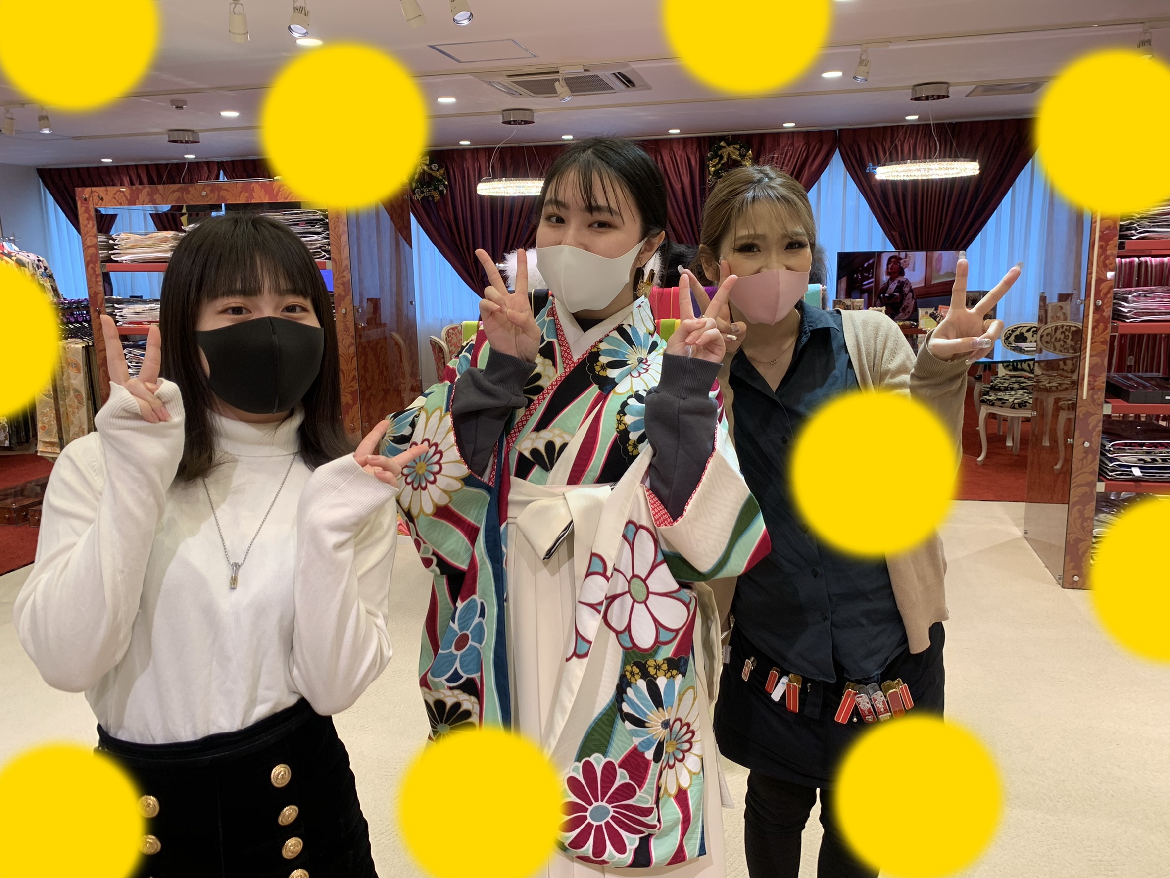 ♡25日　【大阪梅田】今日の袴姫ちゃん♡大学・専門学校・高校　卒業式の袴なら是非TAKAZENへ♡
