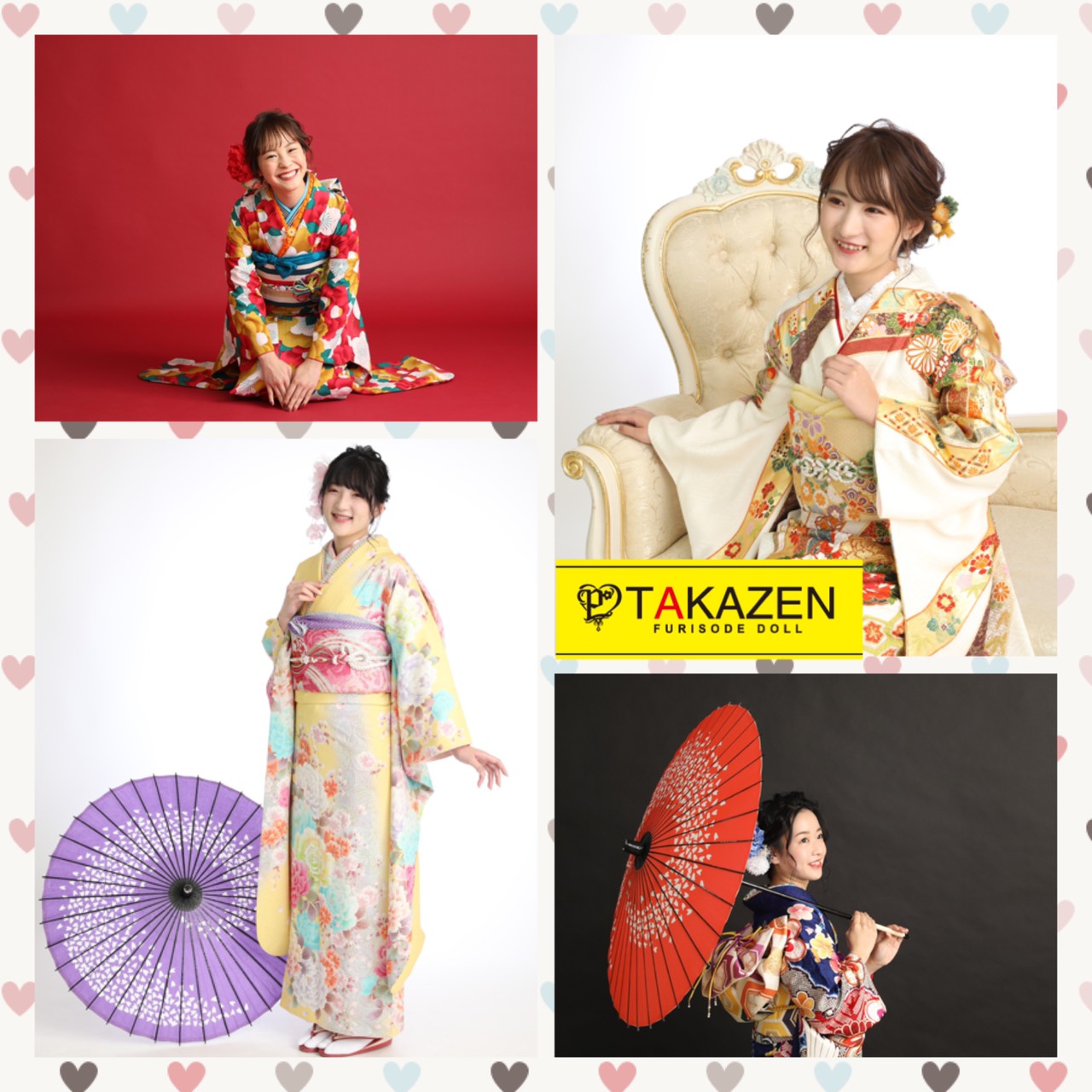 奈良で成人式☆格安前撮り撮影プラン♡ヘア・メイク・お着付け込みで19800円⁈