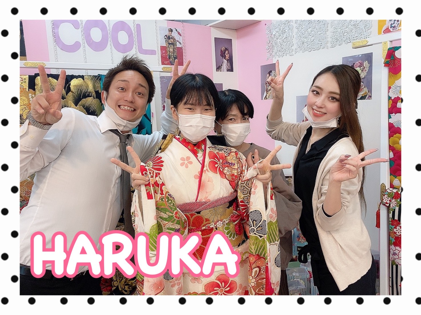 23日♡【奈良】白地のレトロ古典のお振袖姫ちゃん♡