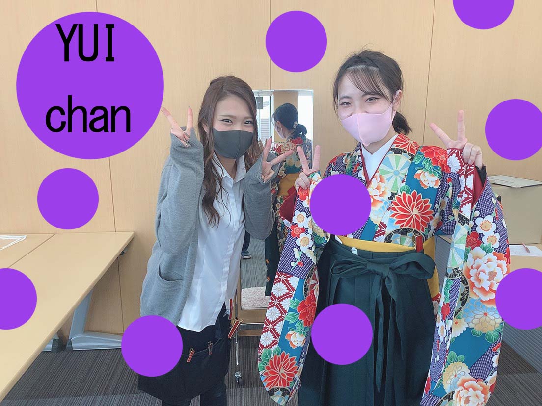 ♡17日　大阪経済大学袴展示会♡
