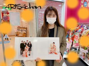 前撮り　振袖　TAKAZEN心斎橋店