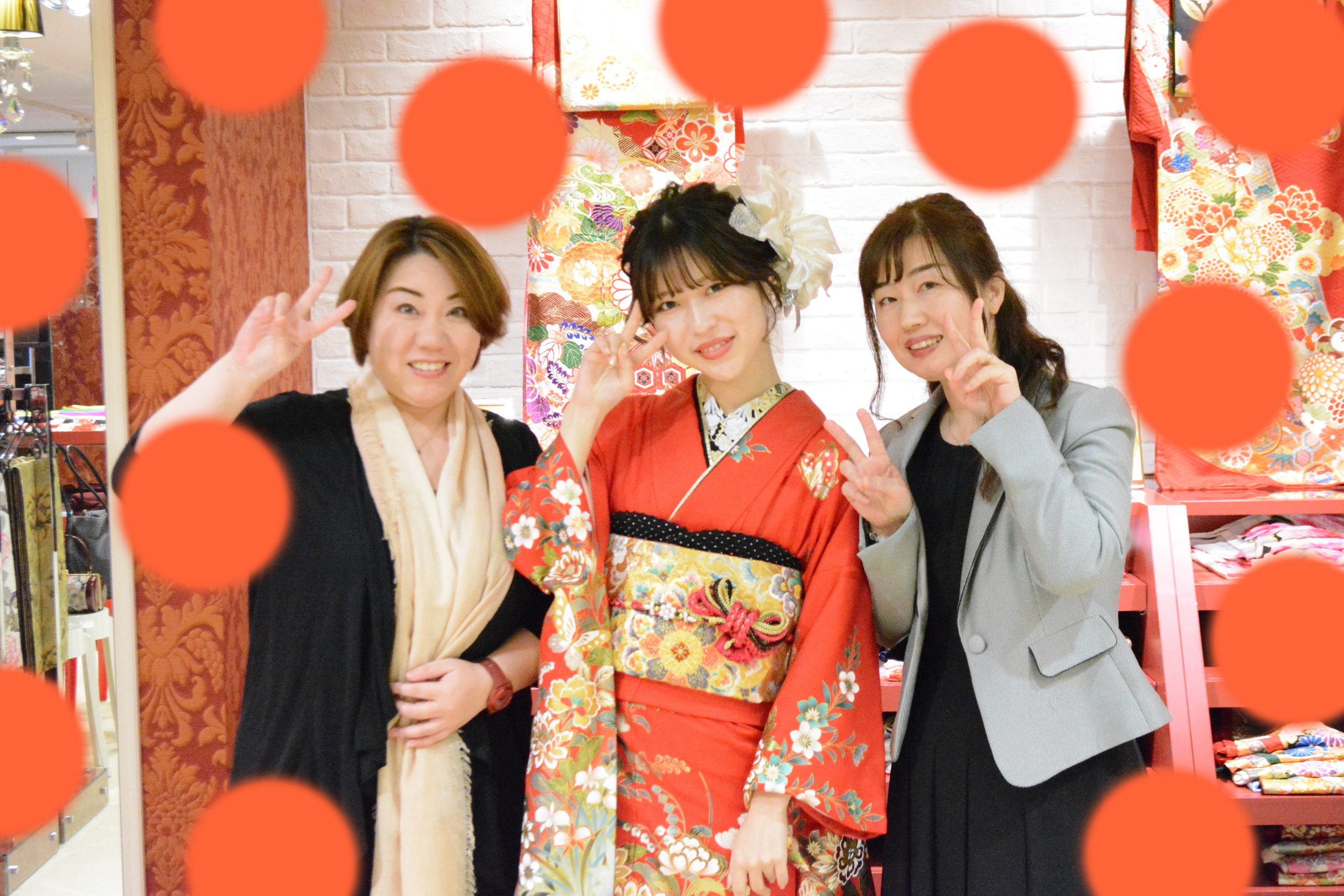 ♡14日　大阪梅田でお振袖前撮り姫ちゃん♡