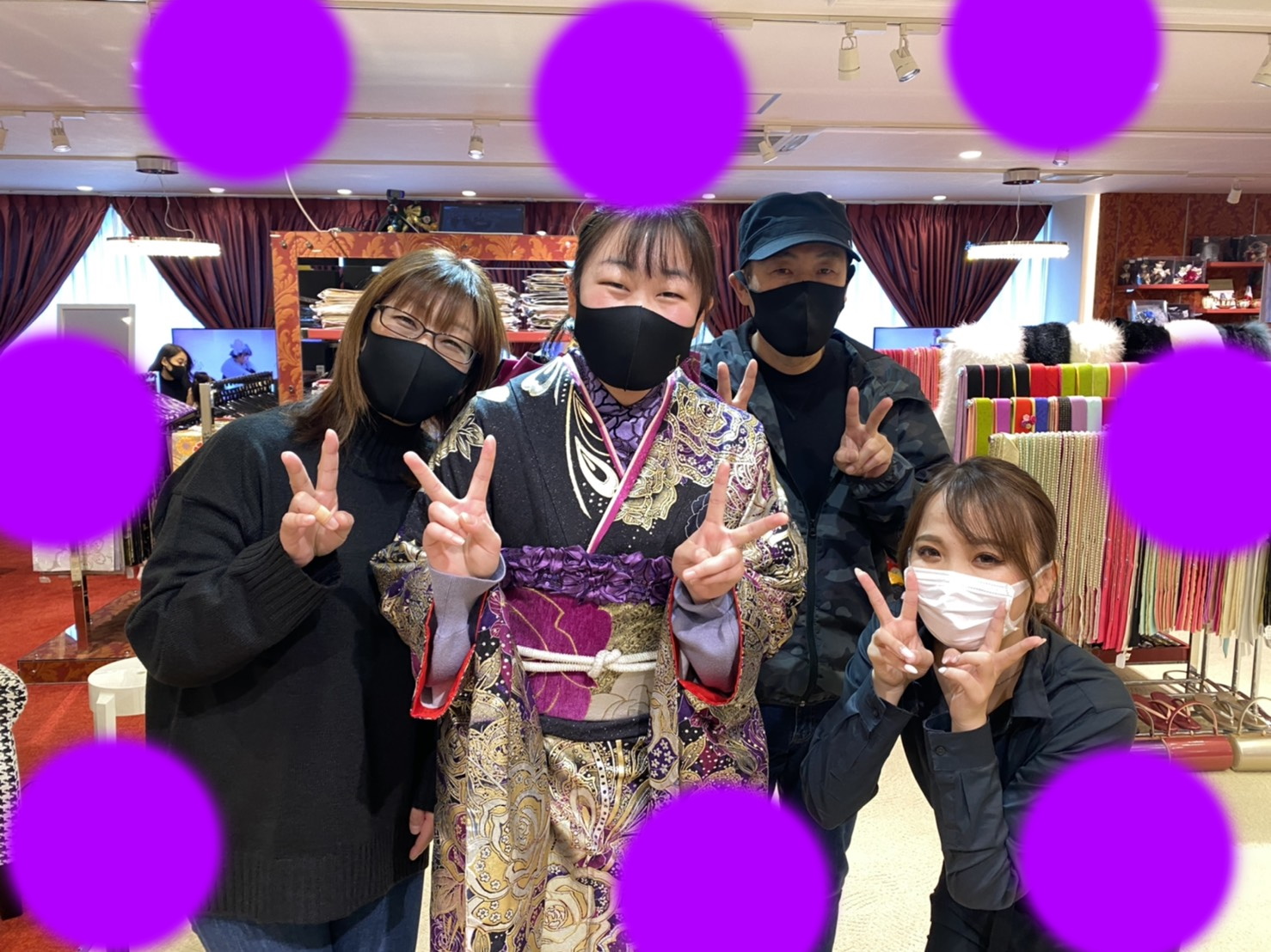 ♡21日　大阪梅田で可愛いモードお振袖姫ちゃん♡