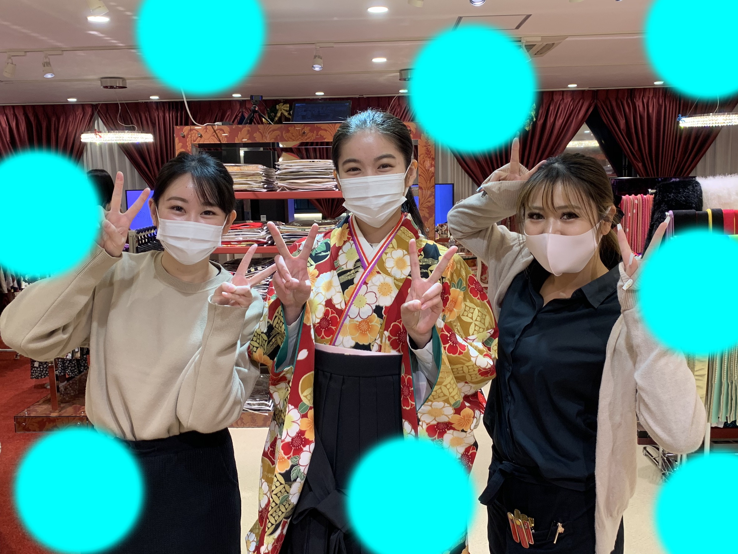 28日　♡大阪梅田で　成人式ママ振＆卒業式袴レンタル姫ちゃん♡