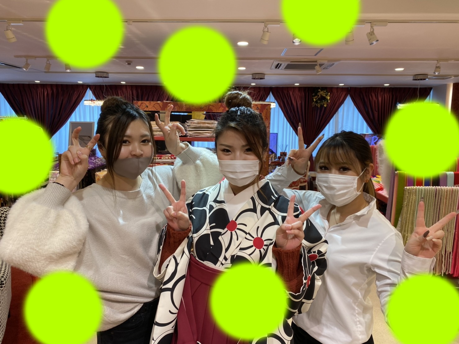 ♡20日　大阪梅田で成人式＆卒業式！ママ振＆袴姫ちゃん♡