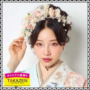 村瀬紗英 振袖