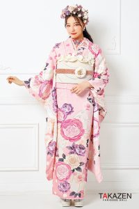 可愛い　振袖