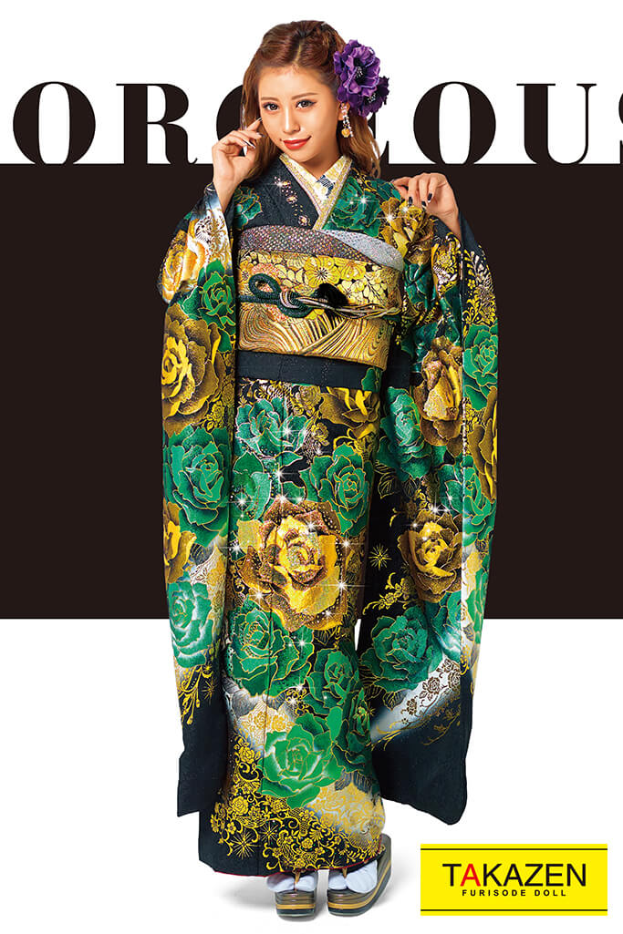 高い素材 小悪魔ageha 成人式 西陣 袋帯 ド派手 赤 ゴールド 黒 成人式 Hlt No