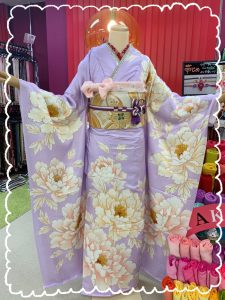 振袖　オシャレ　シンプル　タカゼン
