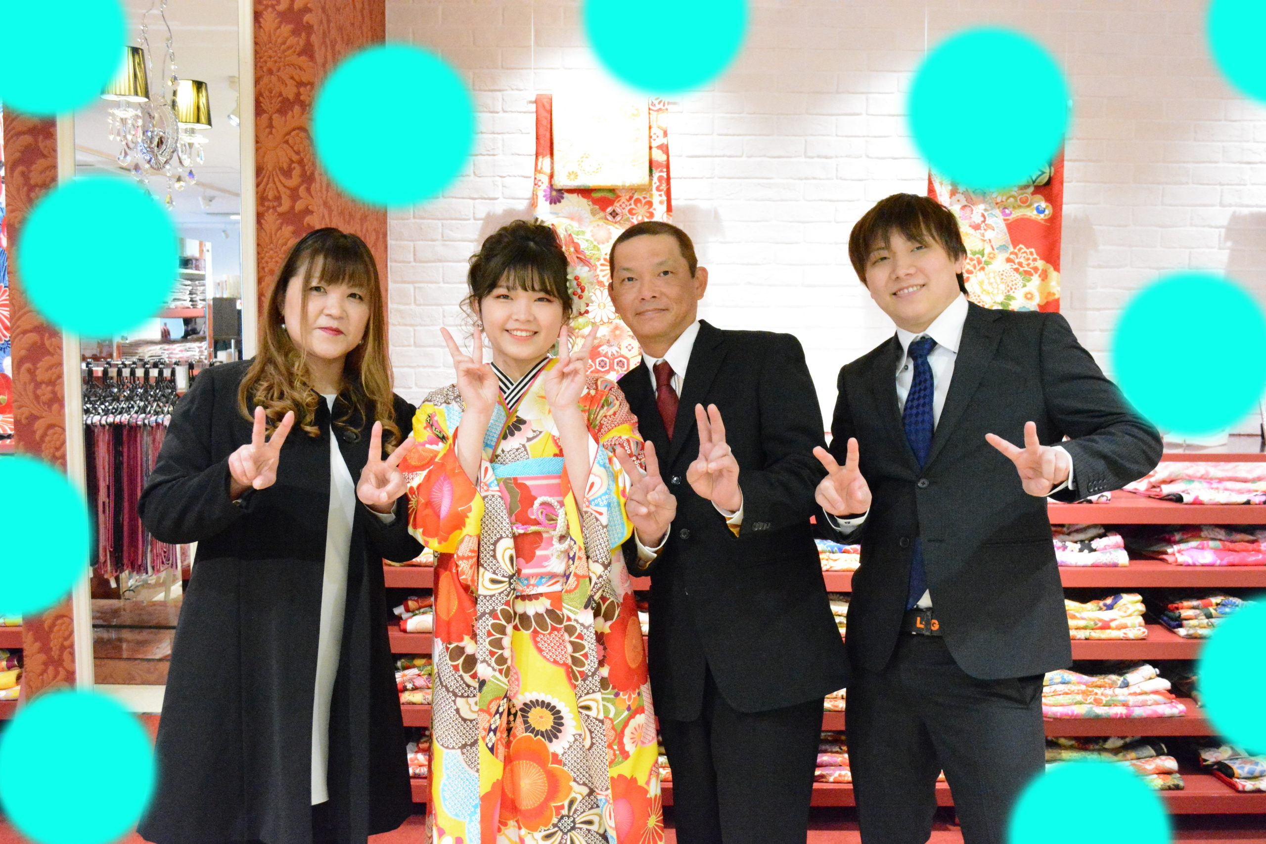 ♡6日【大阪梅田で】成人式　前撮り撮影会のお振袖お嬢様♡