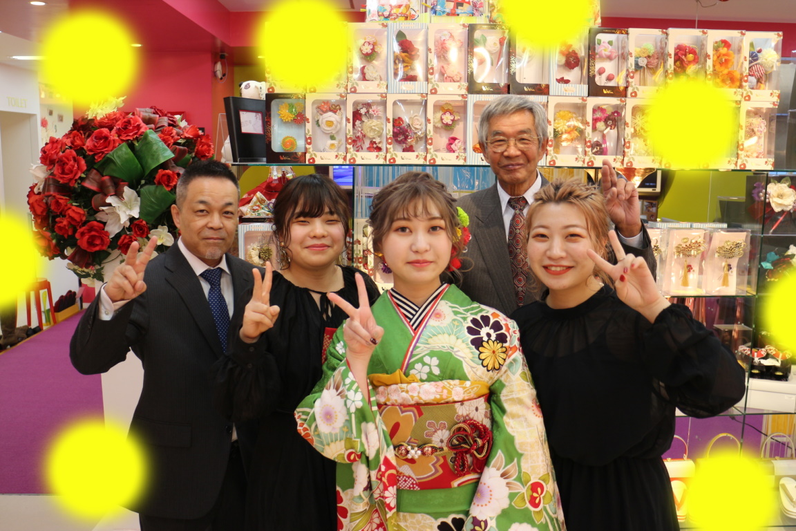 ♡20日　可愛い成人式前撮り姫ちゃん【TAKAZE神戸店】♡