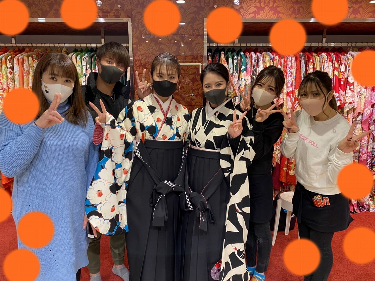 ♡２６日　大阪梅田で成人式お振袖＆卒業式袴姫ちゃん♡