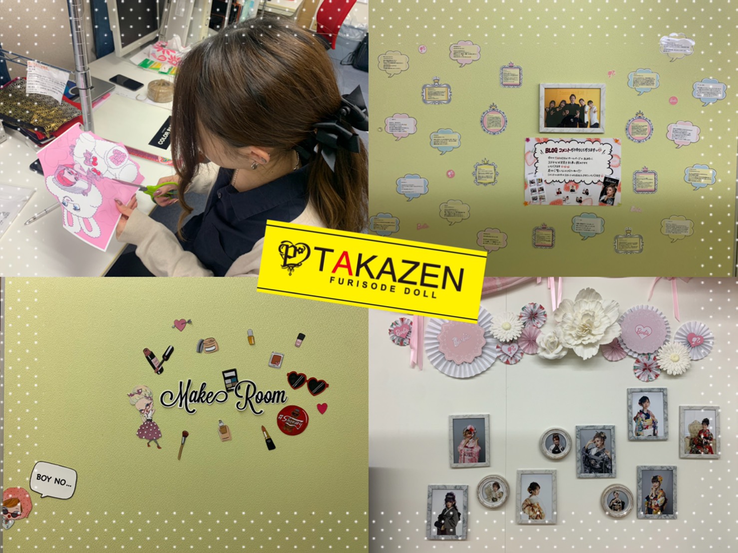 奈良店スタッフななちゃんが店内を可愛くしてくれています♡