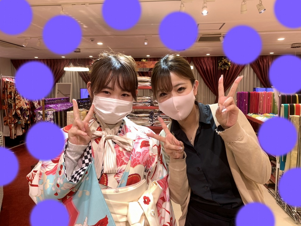 ♡10日　大阪梅田で可愛いハカマ姫ちゃん♡