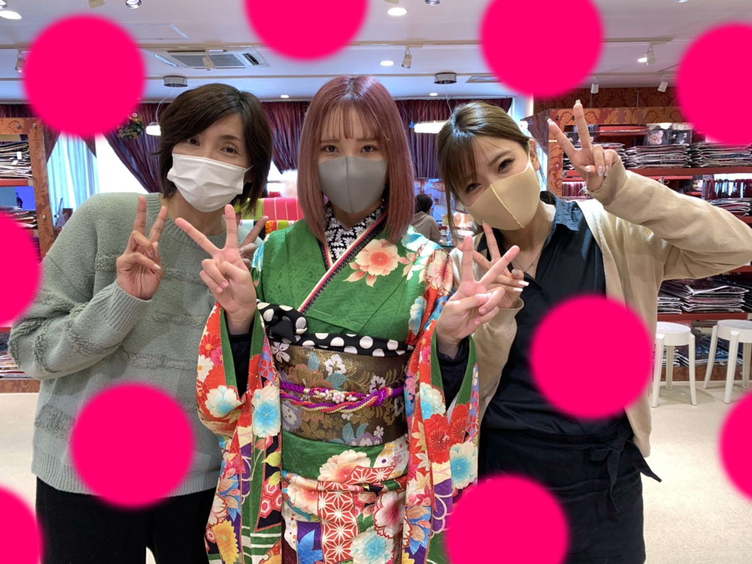 ♡5日【大阪梅田で成人式】お振袖＆袴姫ちゃん♡
