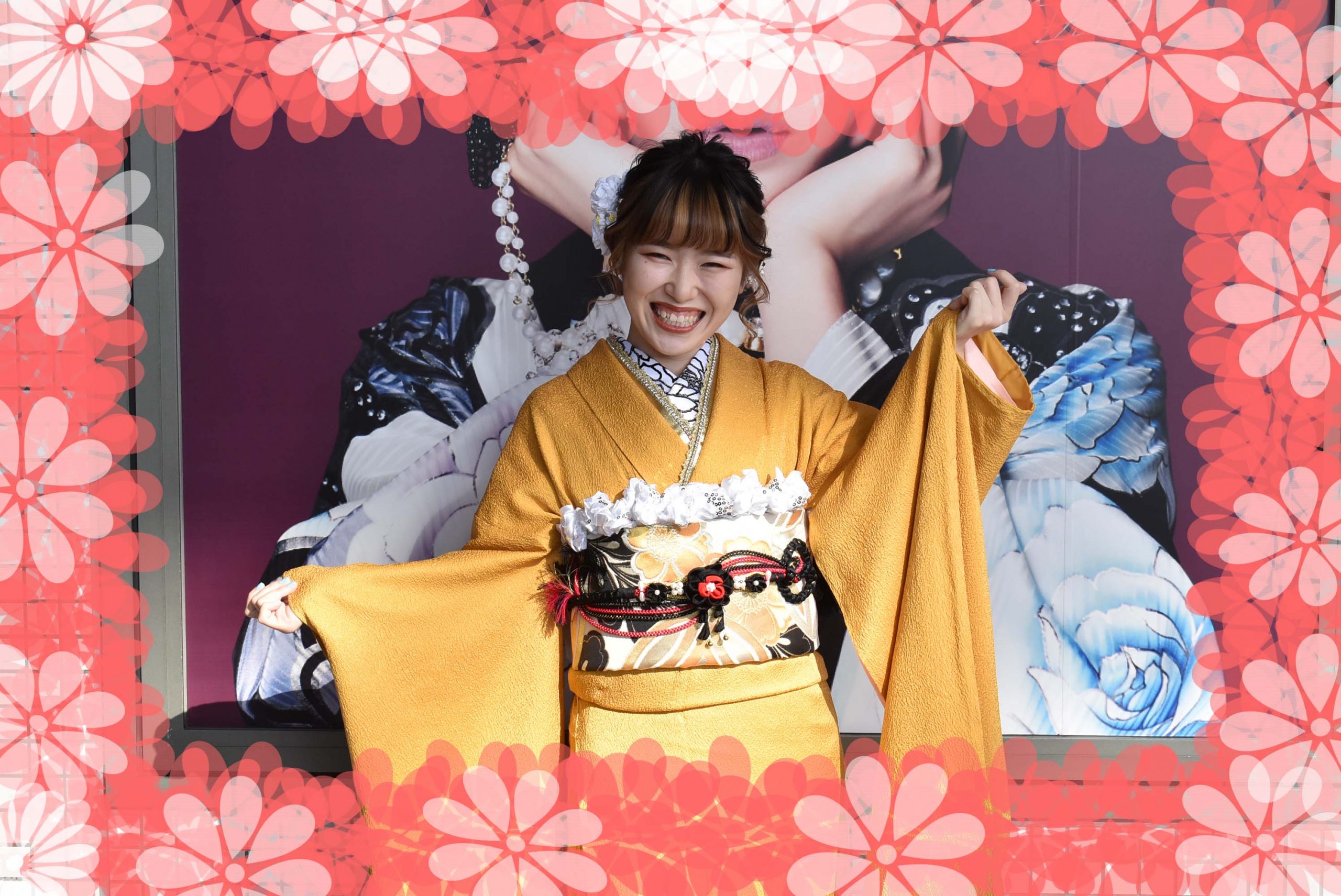 ♡20日　成人式振袖前撮り撮影会　今日の前撮り姫ちゃん♡