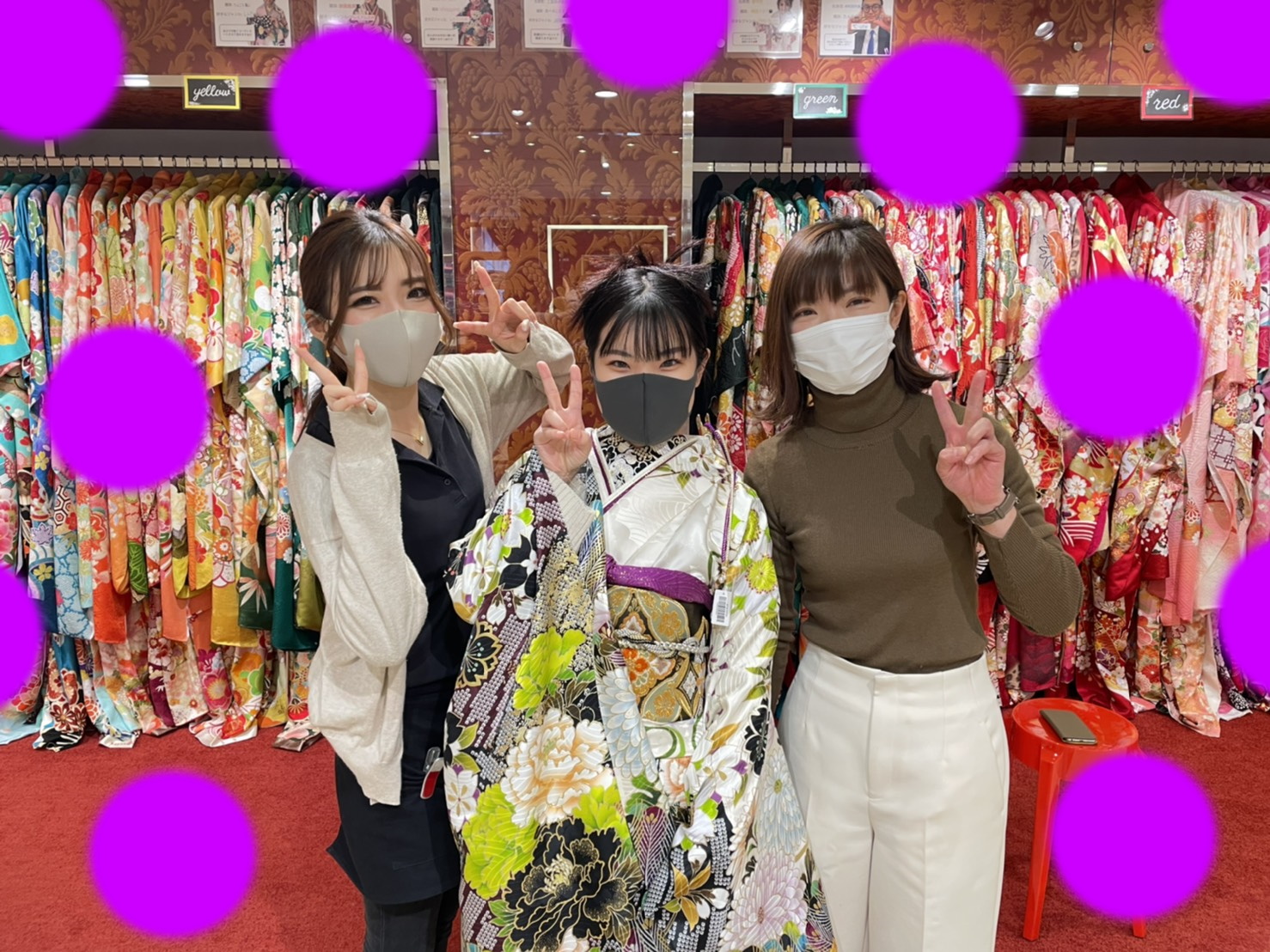 ♡6日【大阪梅田で】成人式振袖＆卒業式袴お嬢様♡