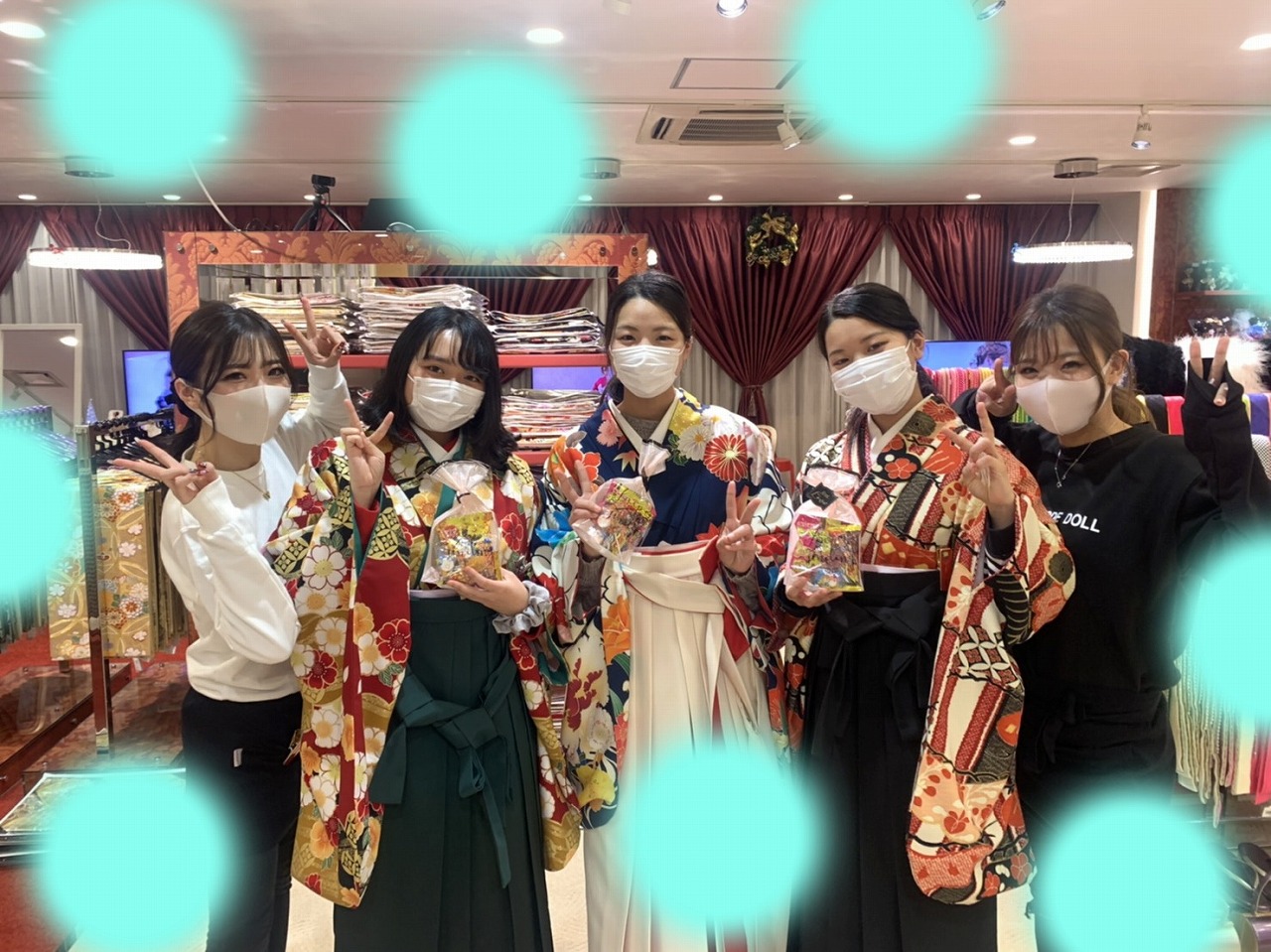 ♡24日　大阪梅田で卒業式袴レンタルお嬢様♡