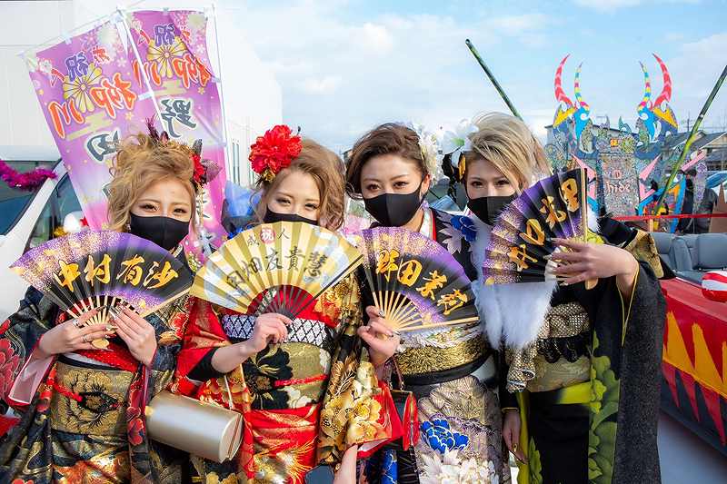 💗ご成人おめでとうございます💗お客様お振袖ショット