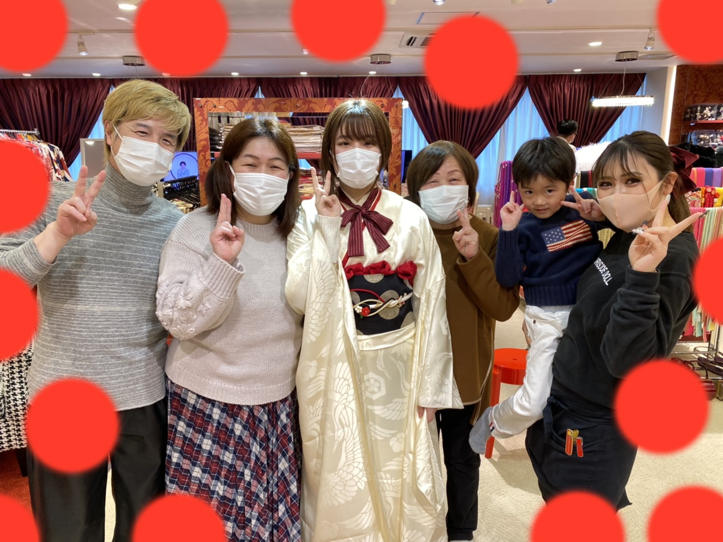 ♡24日　【大阪梅田】華やかな振袖＆袴姫ちゃん♡