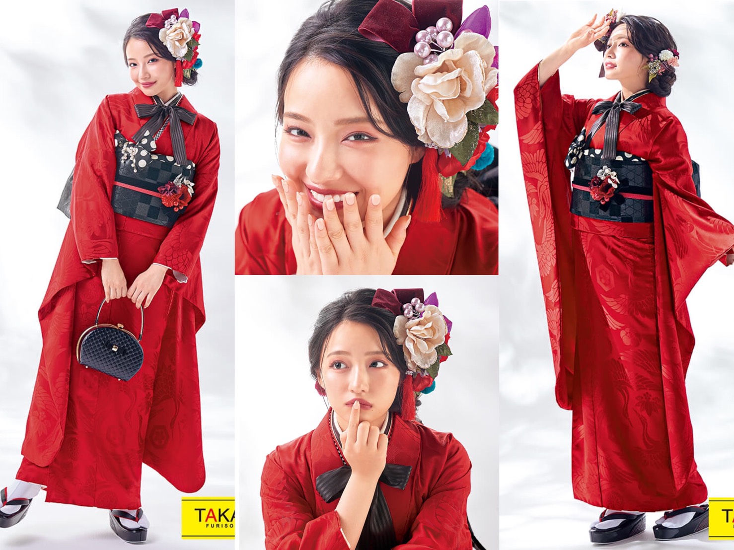 ♥15日　大阪堺で成人式　村瀬紗英ちゃん着用のお振袖をレンタルするならTAKAZEN堺店♥
