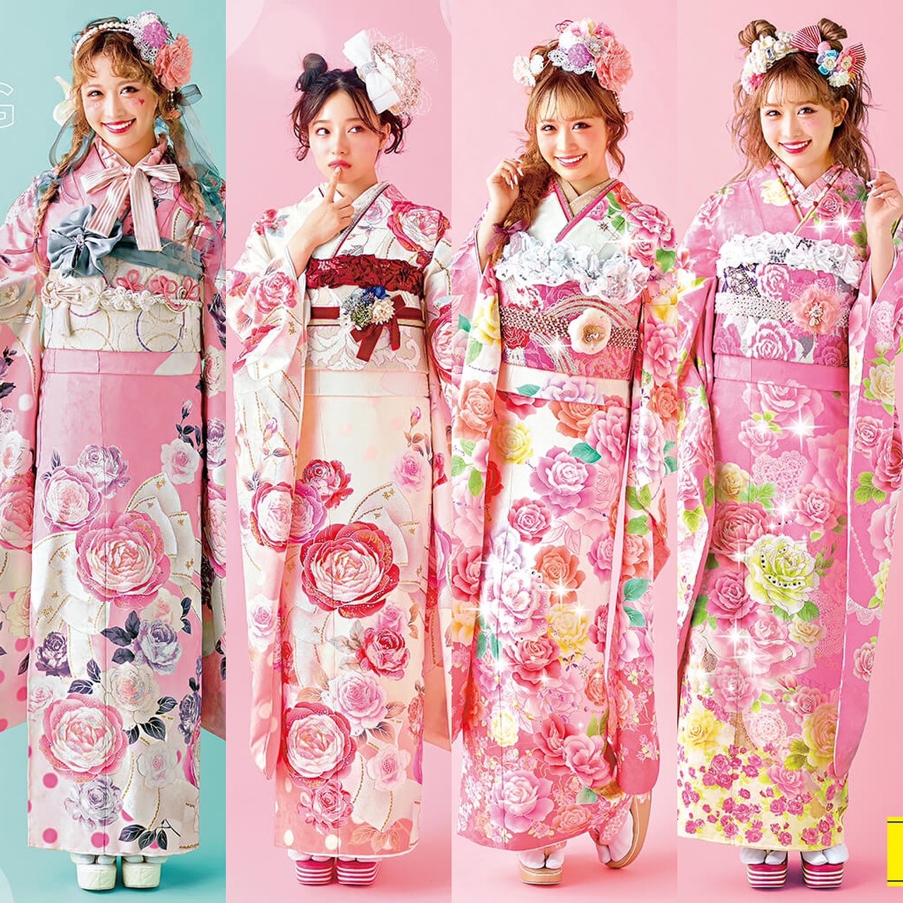 ゆるふわなゆめかわ振袖💗