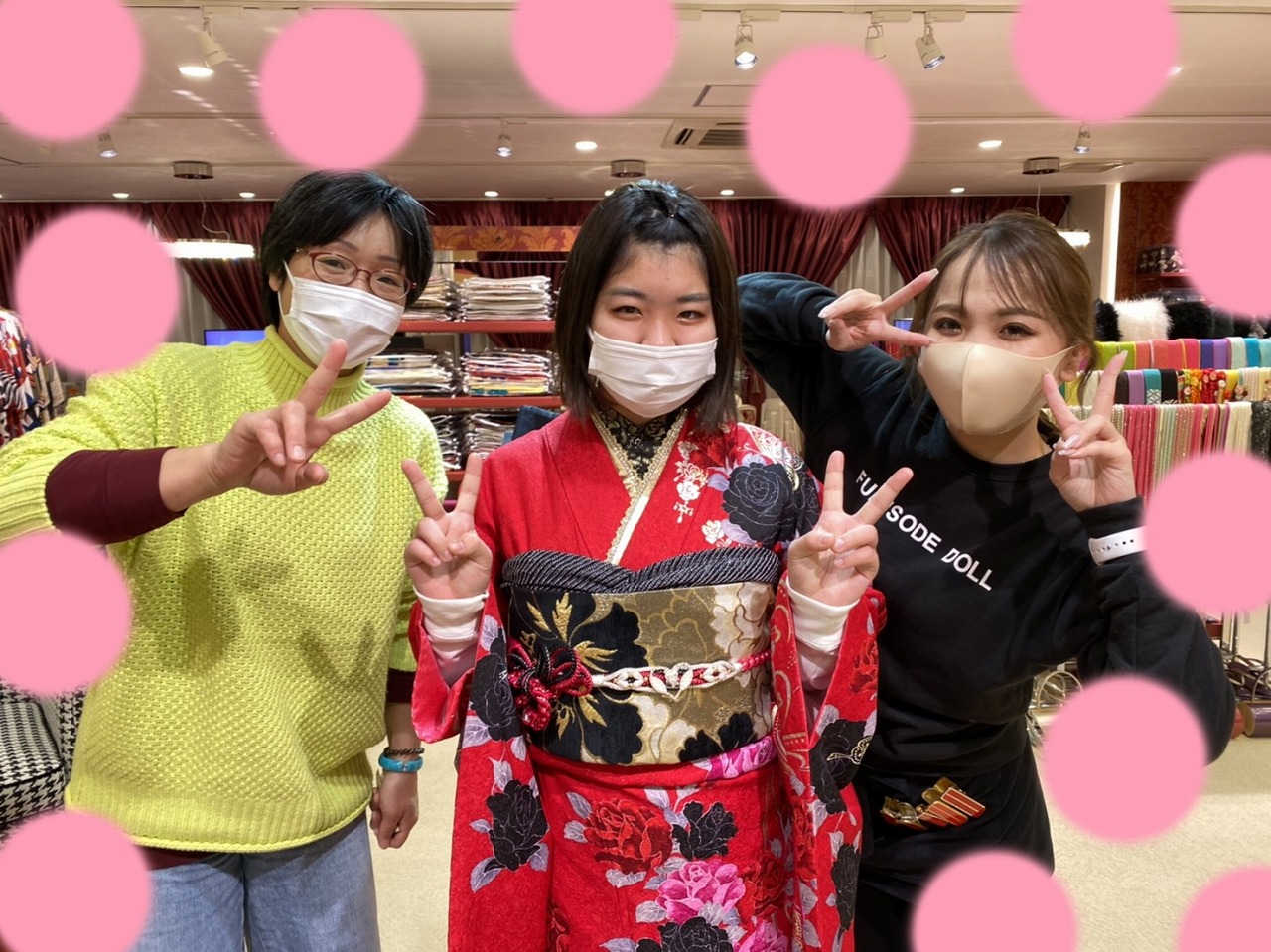 ♡7日【大阪梅田】1番目立つお振袖姫ちゃん♡