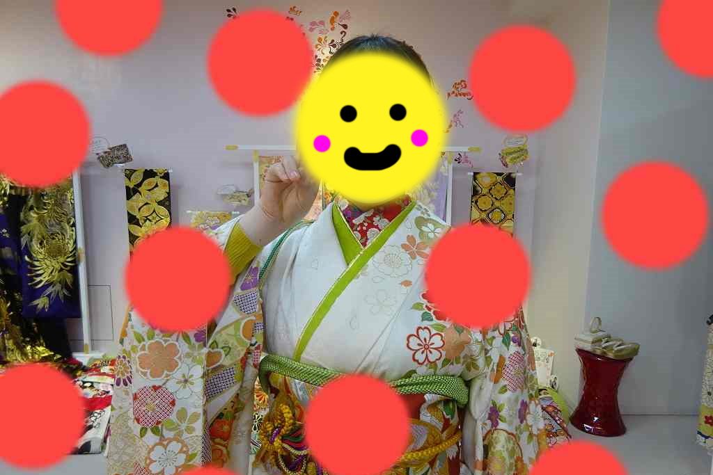 ♡23日　神戸市成人式の赤色古典振袖レンタル姫ちゃん♡