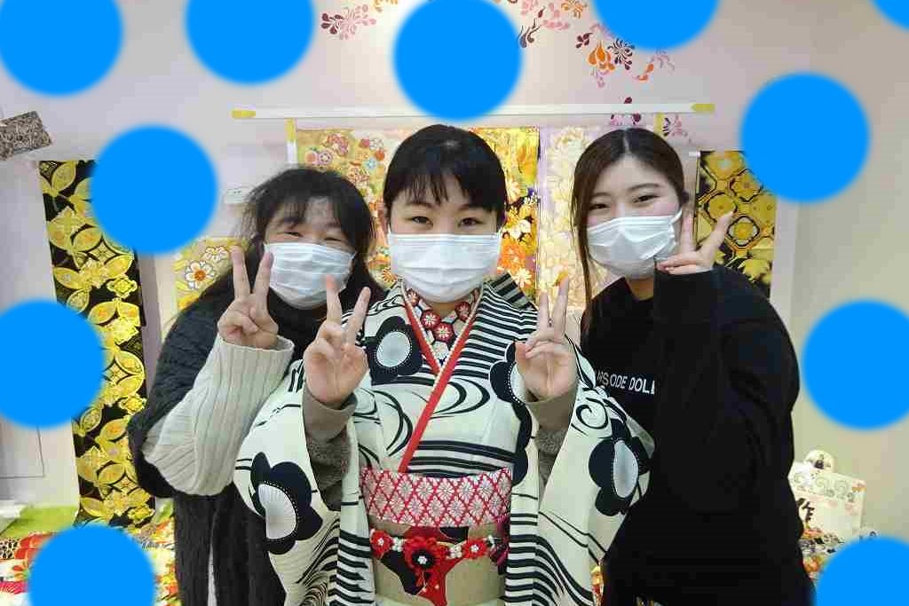 ♡24日　神戸三宮で成人式★卒業式レンタル沢山のご来店姫ちゃん♡