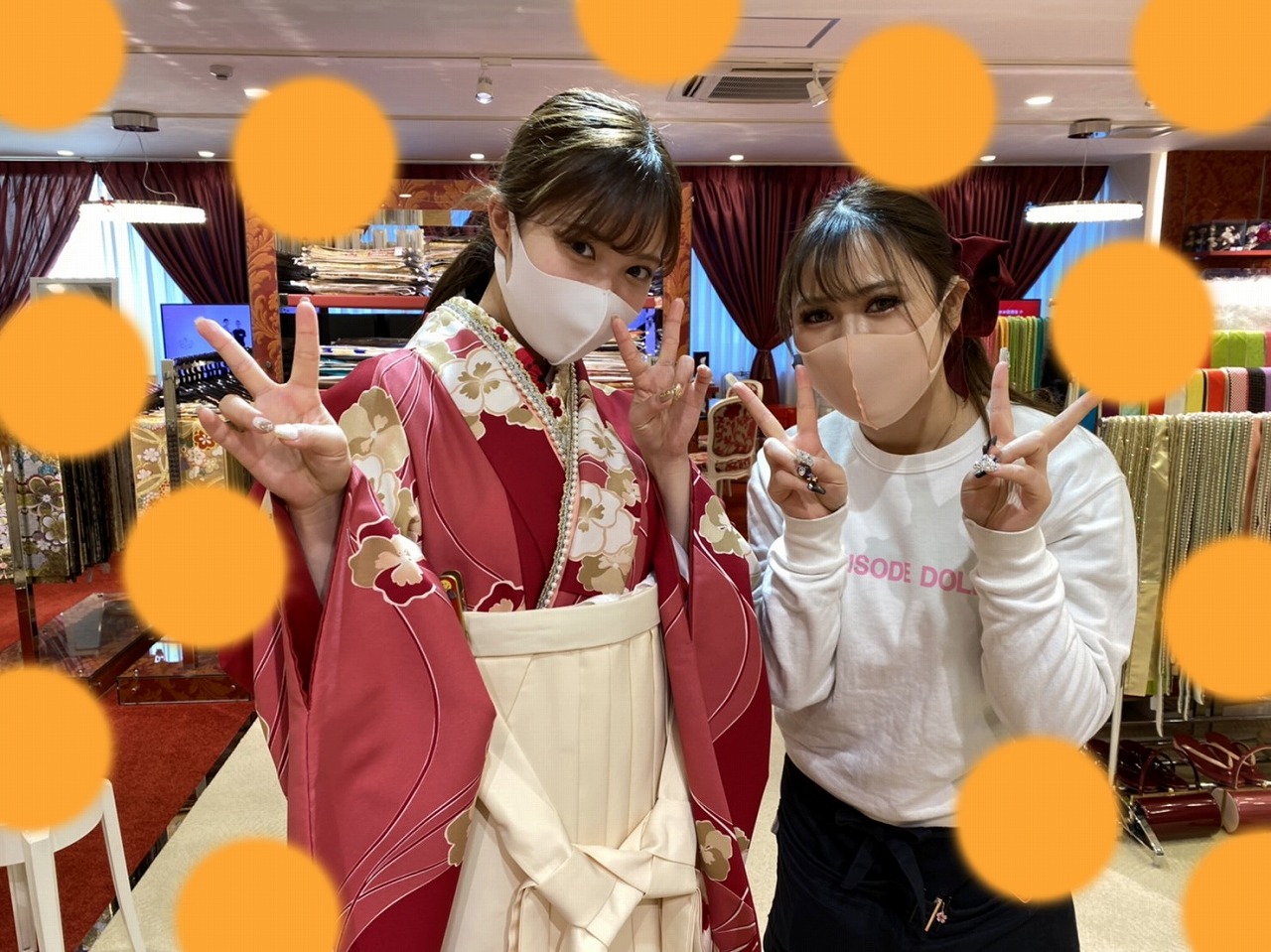 ♡20日　大阪梅田で可愛い袴姫ちゃん♡