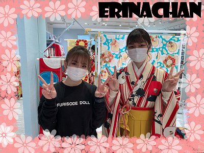 ♡25日　本日のご来店振袖＆袴姫ちゃん♡